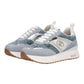 Sneakers Basse Donna Liu Jo In Camoscio Bovino/Stampato Denim Flower Liu Jo Maxi Wonder 97 BA6007PX878