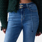 Jeans Flare Fit Donna Liu Jo Bottom Up A Vita Alta Good Super Beat UF6087D0264