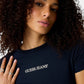 T-Shirt Manica Corta Donna Guess Slim Gj Logo Print W4YI01J1314