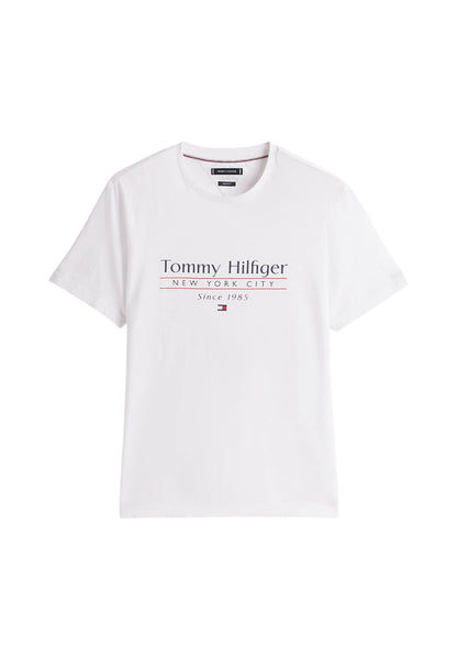 T-Shirt Manica Corta Uomo Tommy Hilfiger  Hilfiger Center Stack