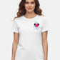 T-Shirt Manica Corta Donna Mc2 Saint Barth Minnie Impazzire Emb Emilie EMI0001