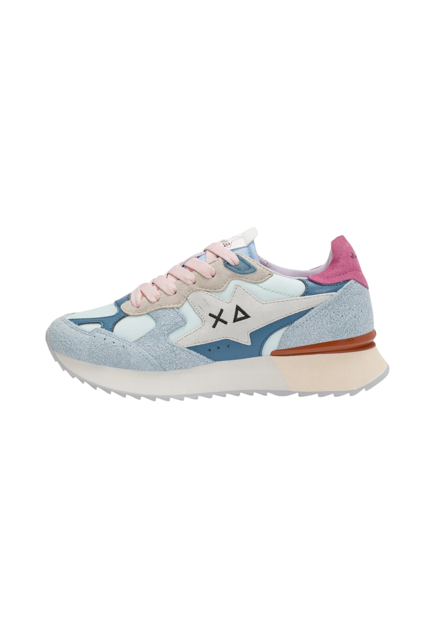 Sneakers Basse Donna Sun68  Stargirl Multicolor Option Z36215
