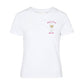 T-Shirt Manica Corta Donna Mc2 Saint Barth Bollicine Queen Strass Emb Emilie EMI0001