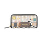 Portafoglio Con Zip Donna Braccialini Lungo, Chiusura con zip, Stampa illustrata Looney Tunes, Dimensioni: 19.5 x 2.5 x 10 Cm Allround LT LT295LT