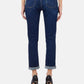 Jeans Slim Fit Donna Liu Jo Bottom Up A Vita Alta Monroe Button UF6094D0328