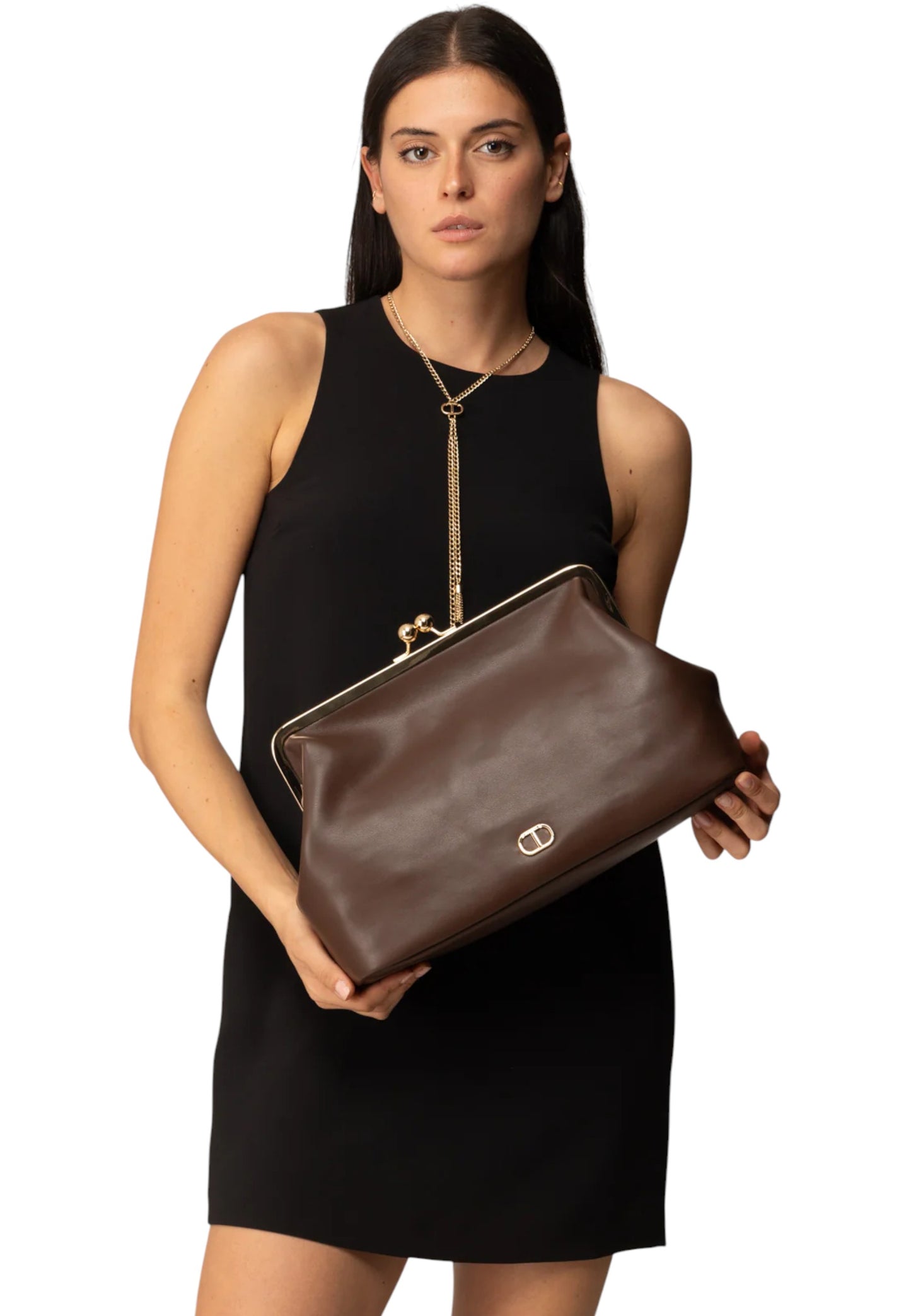 Pochette  Donna Twinset Grande Con Chiusura A Cerniera  252TD8330