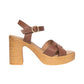 Sandali Con Tacco Donna Nero Giardini In Pelle Con Fasce Intrecciate  E617010D