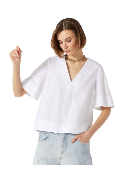 Blusa  Donna Manila Grace  Scollo Av COJCA01CU