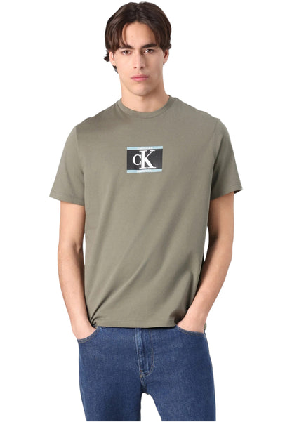 T-Shirt Manica Corta Uomo Calvin klein  30S Eu Sp Ck Box LV04RC854G