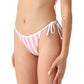 Bikini Pezzo Sotto Donna Mc2 Saint Barth Cheeky Marielle String - Stripes