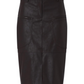 Gonna Midi Donna Liu Jo Pencil In Pelle Sintetica  WF6209E1157