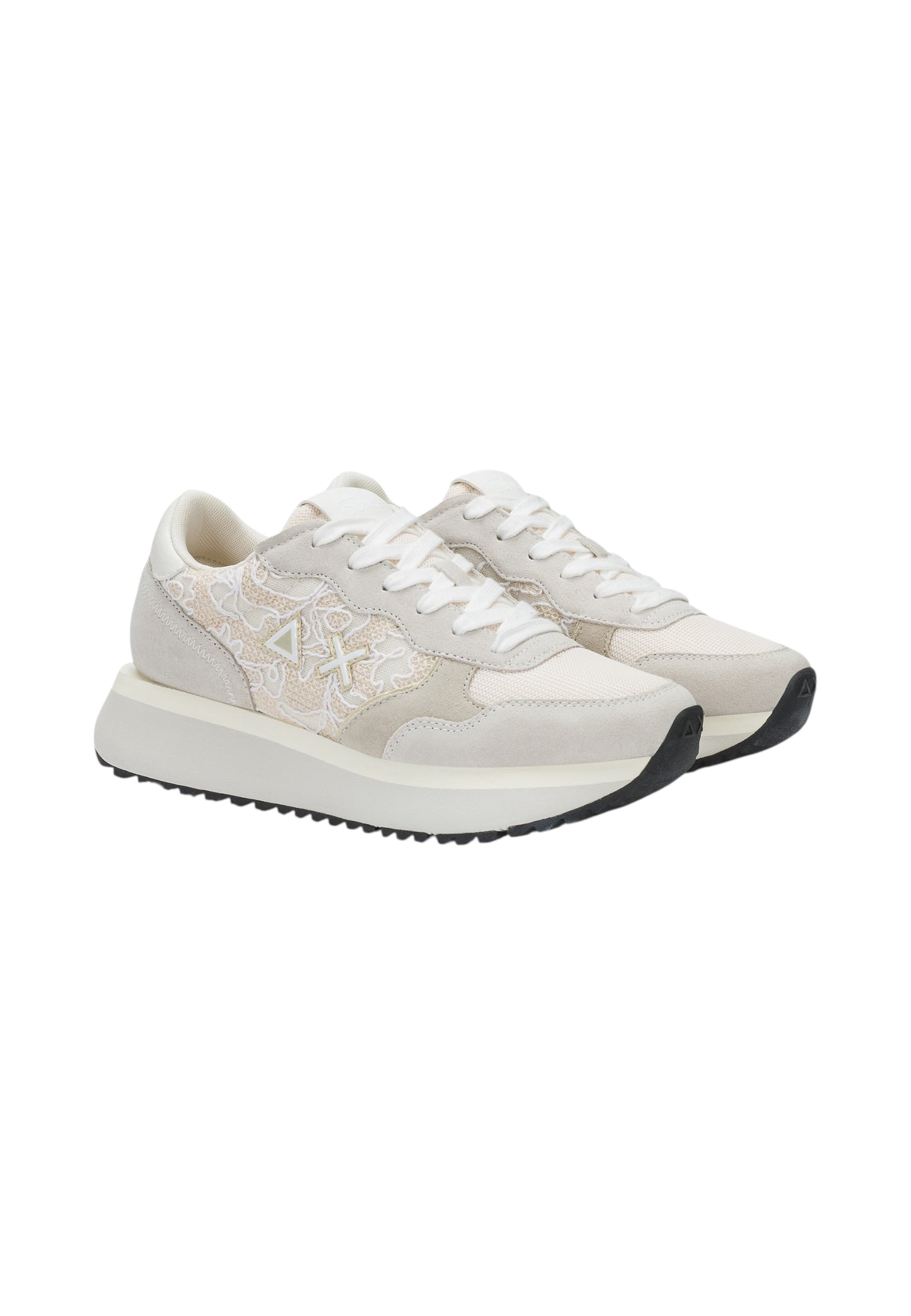 Sneakers Basse Donna Sun68  Big Ally Flower Mesh Z36211