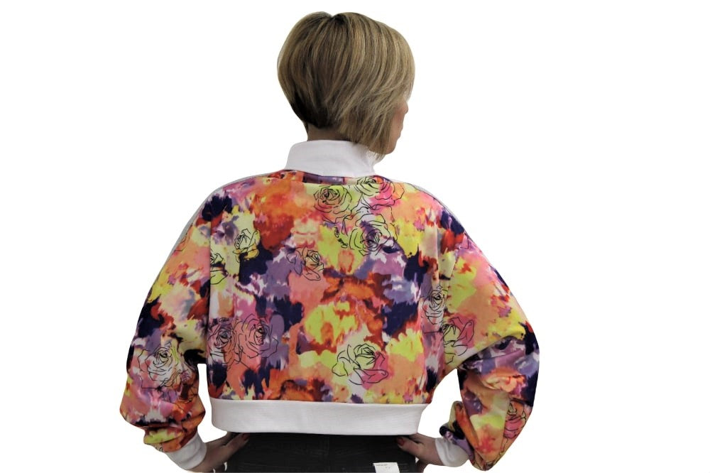 Giacca Bomber Donna Gaelle Crop  GBD11169SGZ