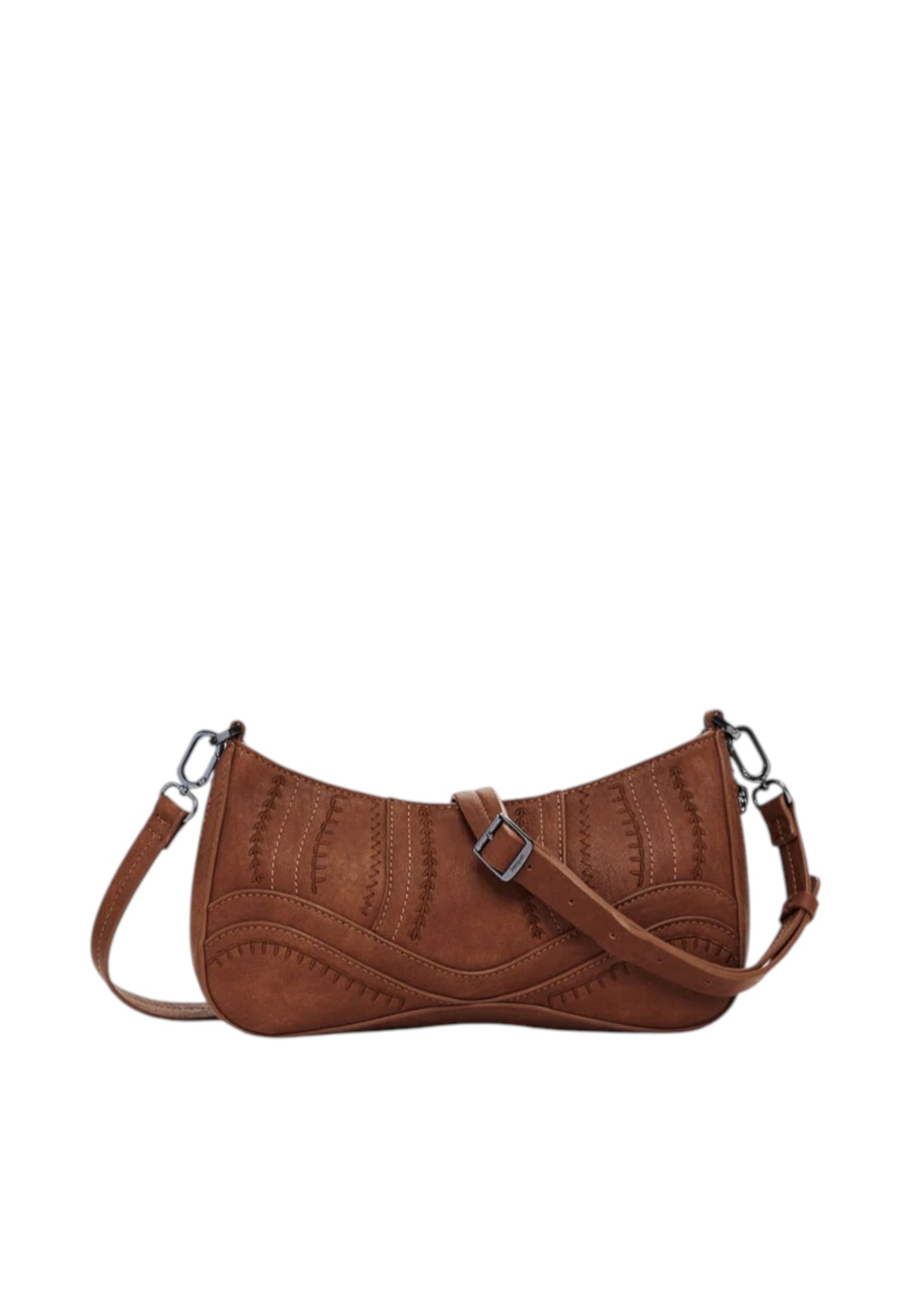 Borsa A Tracolla Donna Desigual  Embro Patch Alsacia Camel 25WAXPA7