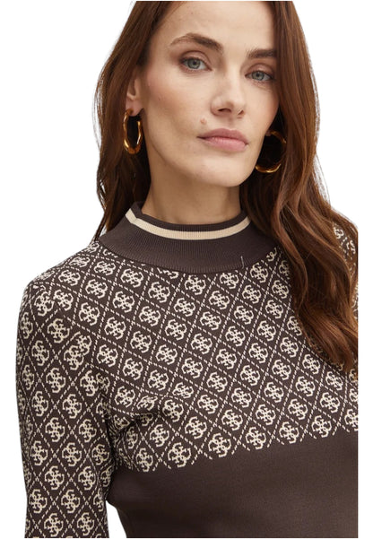 Maglione Collo Alto Donna Guess  Aubrey 4G W5BR24Z3JD2