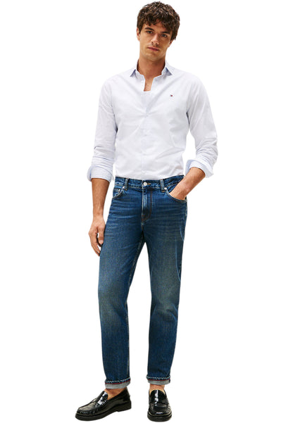 Camicia Manica lunga Uomo Tommy Hilfiger  Cl - Pop Stch Ben St MW0MW40525