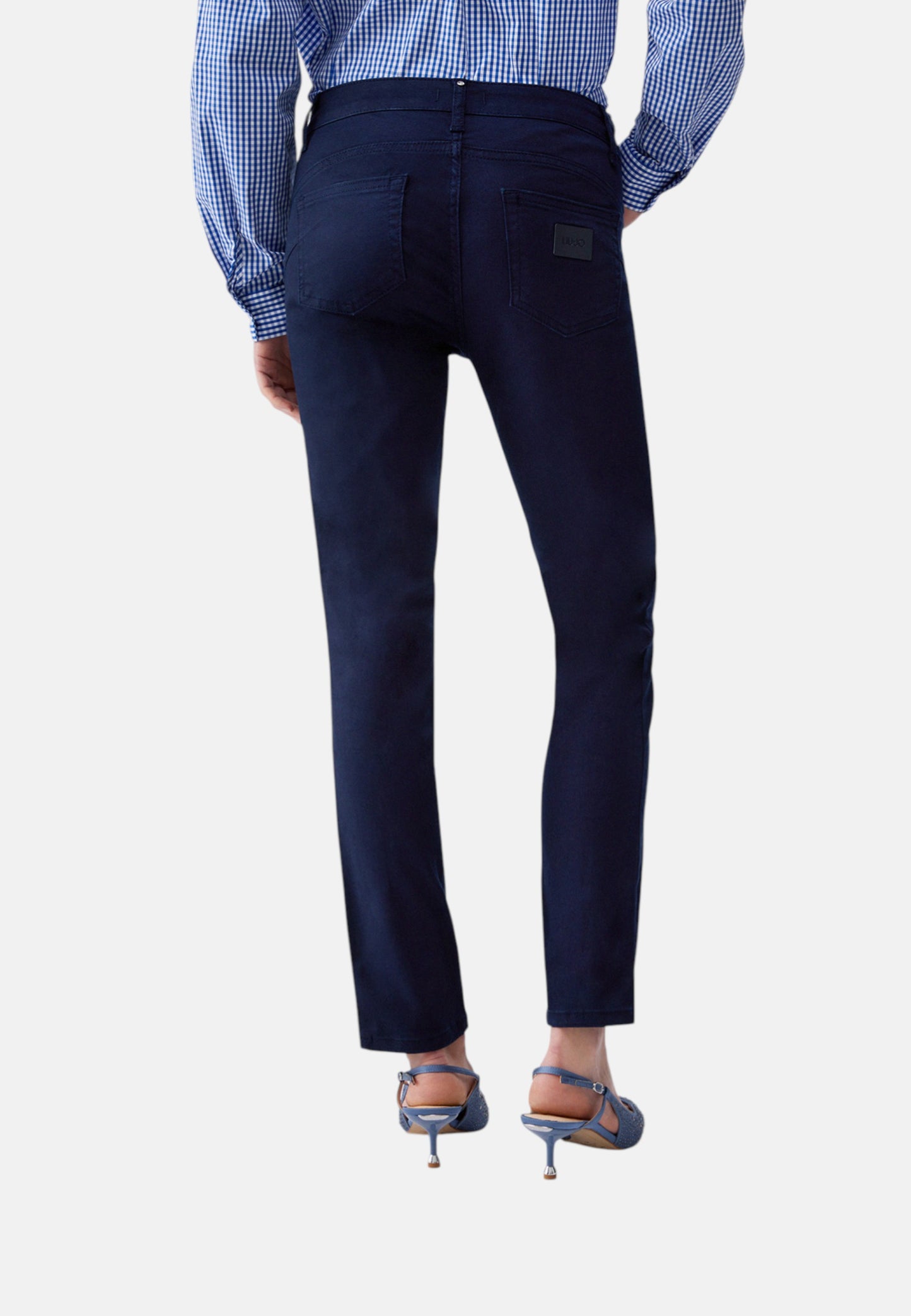 Pantaloni Skinny Fit Donna Liu Jo Vita Regolare Ideal WA6404T367A