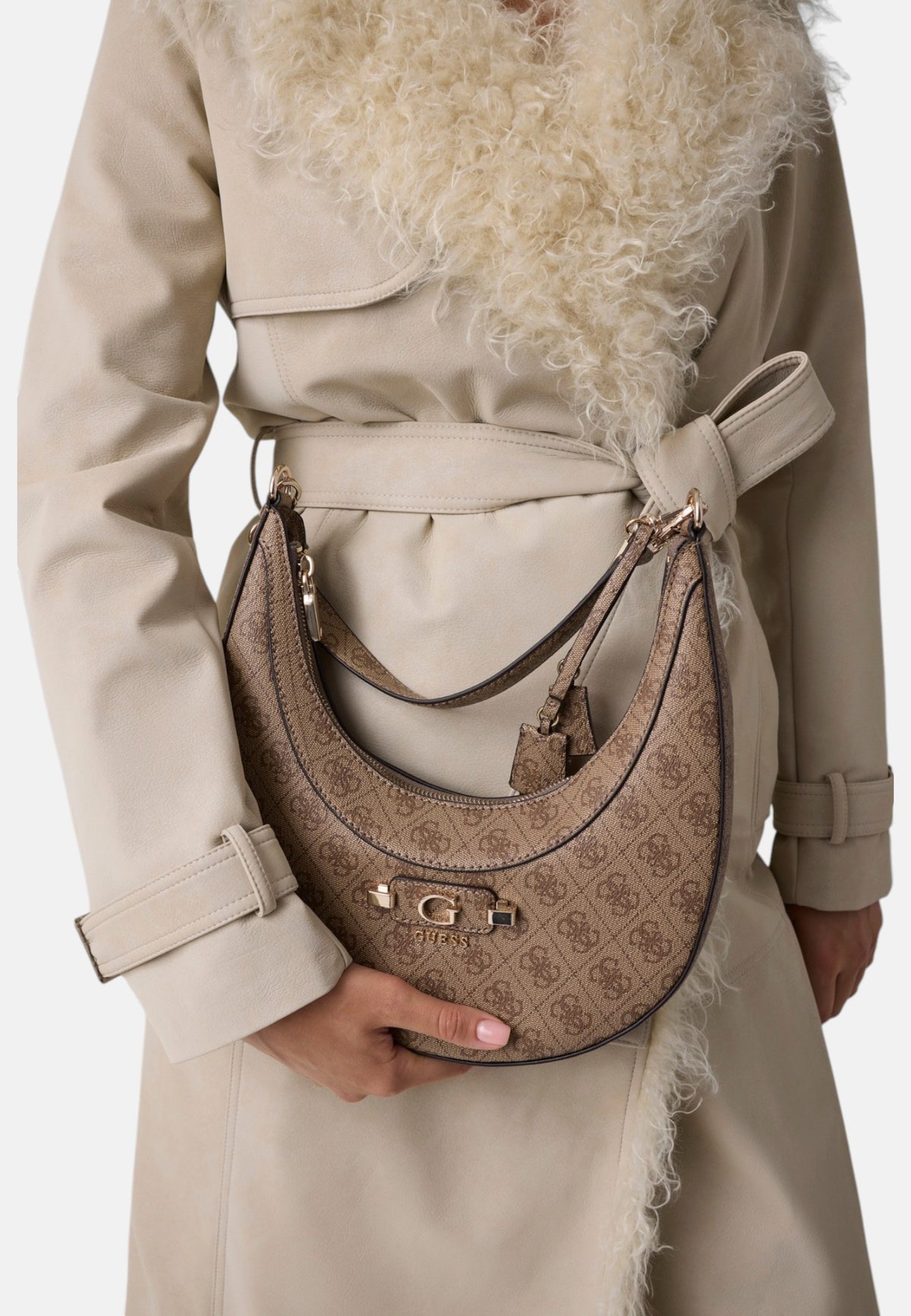 Borsa A Spalla Donna Guess Hobo Lindsey HWSG9749010