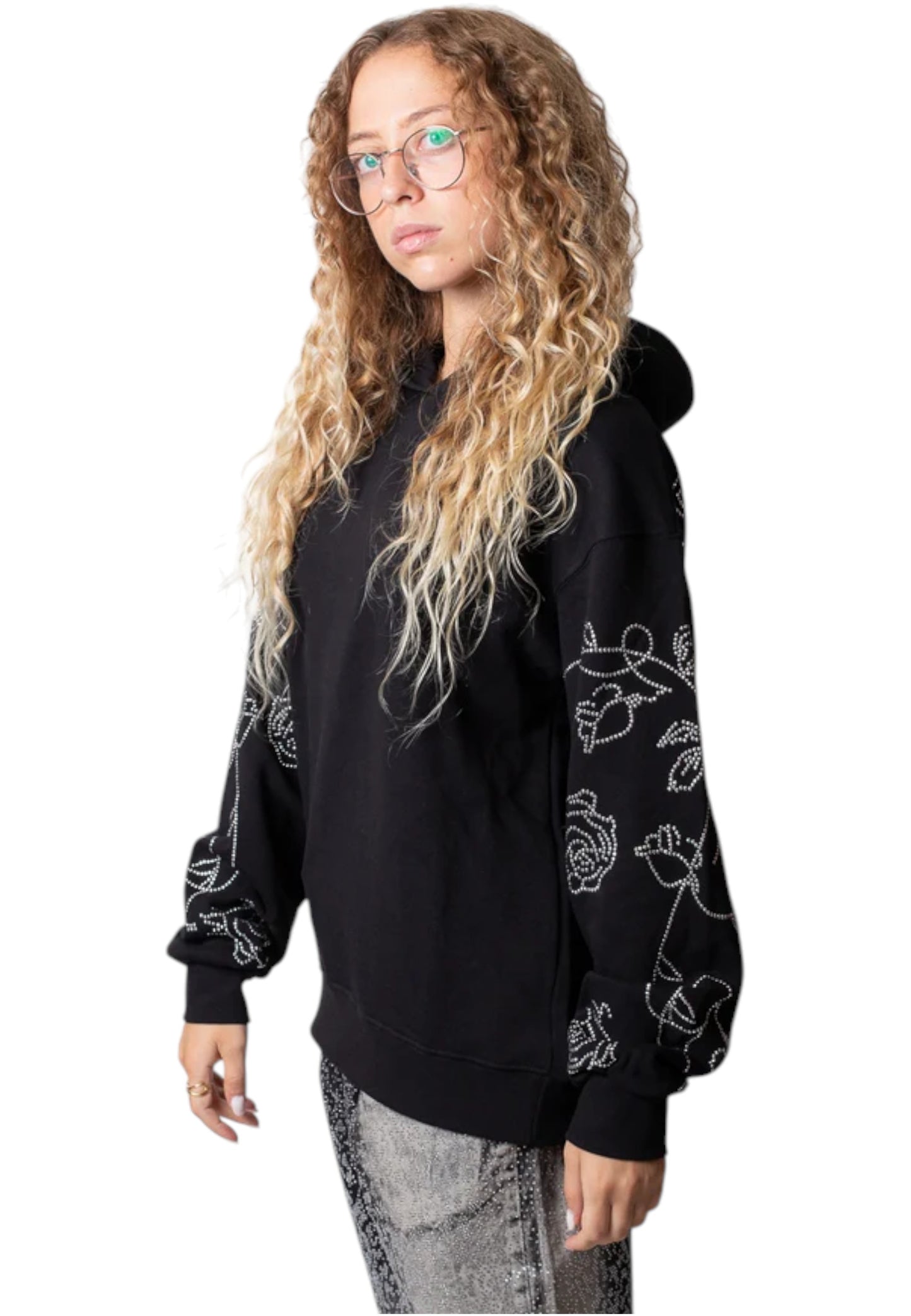 Felpa Con Cappuccio Donna Disclaimer   25IDS55324