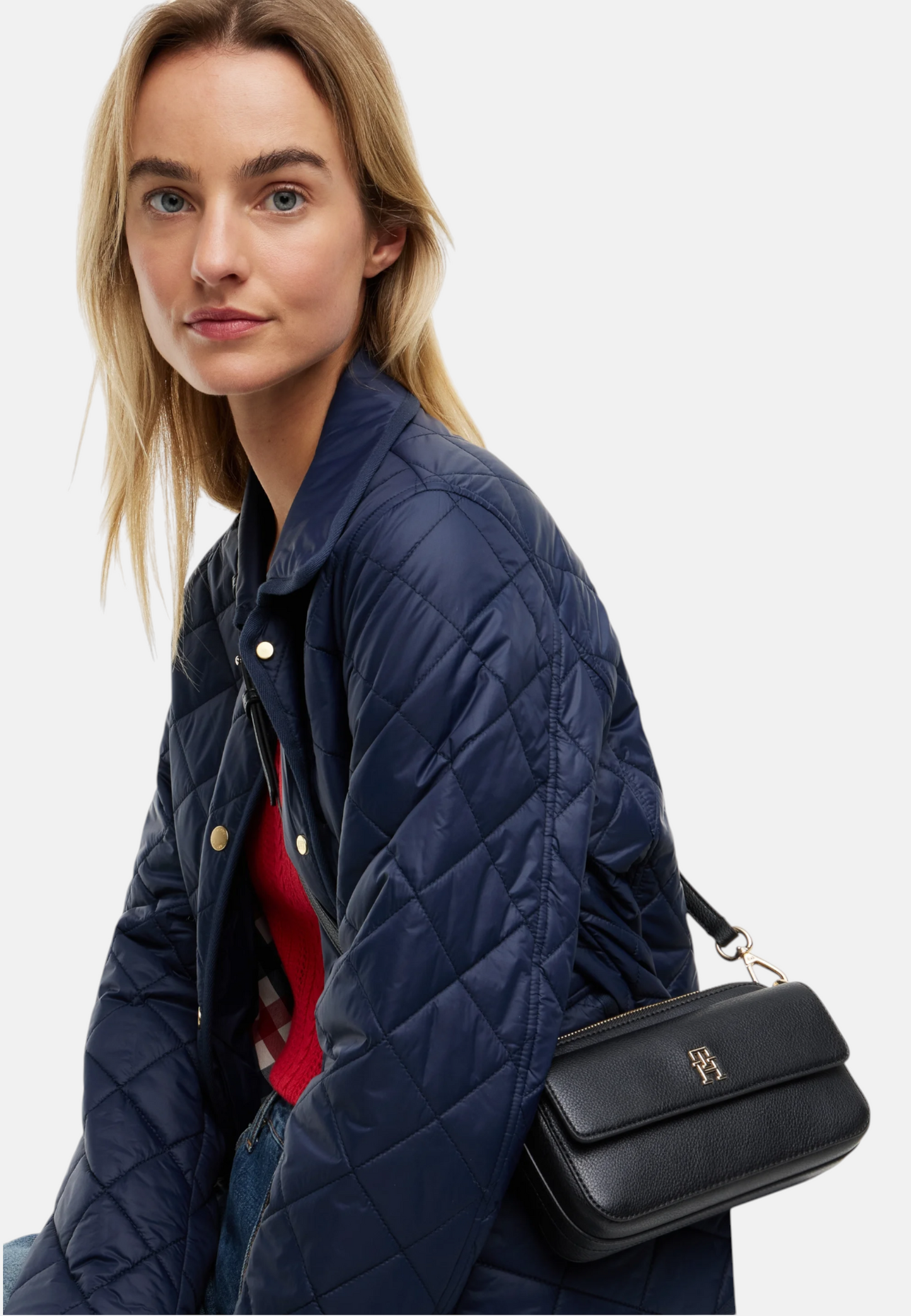 Borsa A Tracolla Donna Tommy Hilfiger Camera Bag Th Icon AW0AW18721