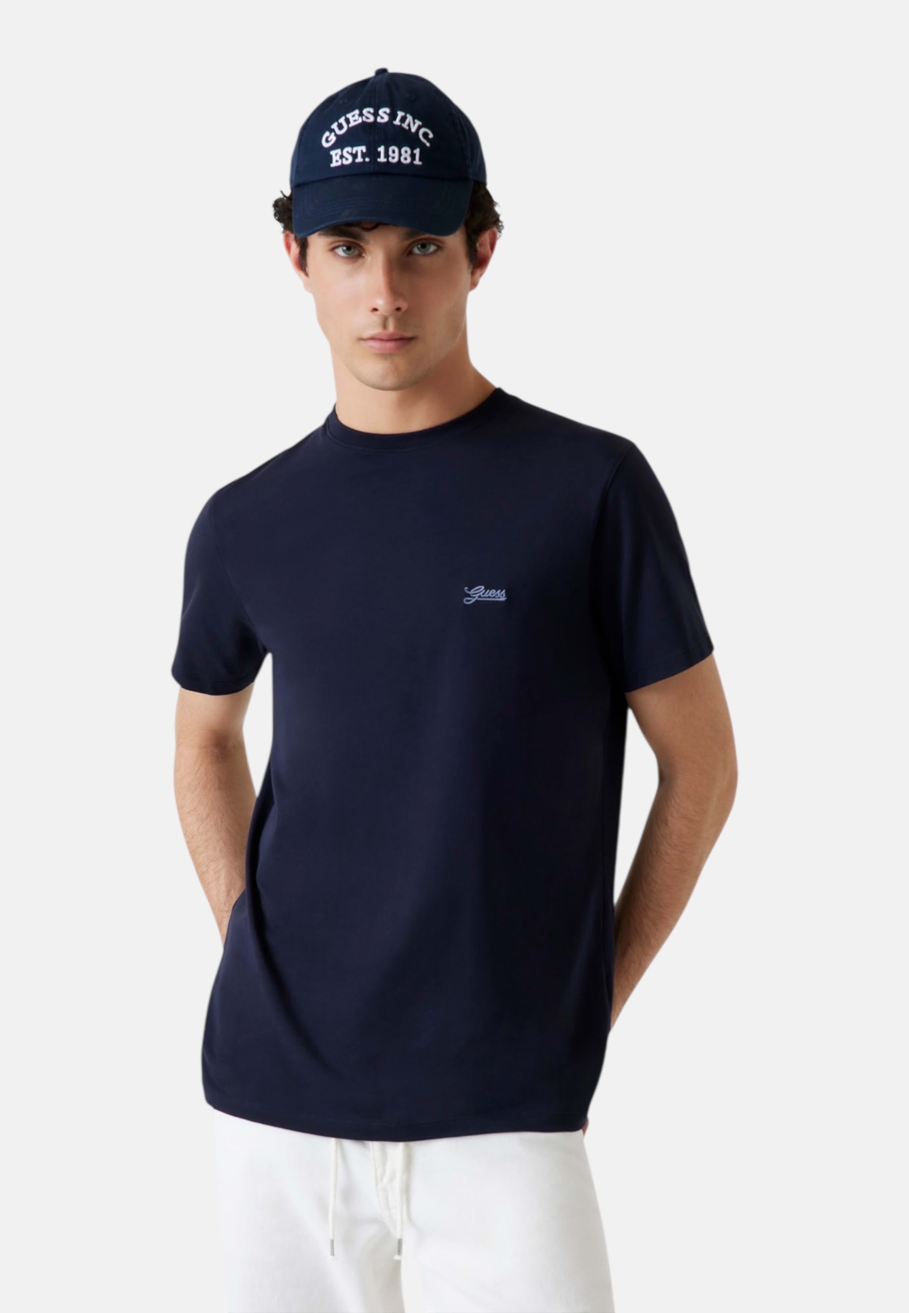 T-Shirt Manica Corta Uomo Guess  Basic Pima M4GI70KC9X0