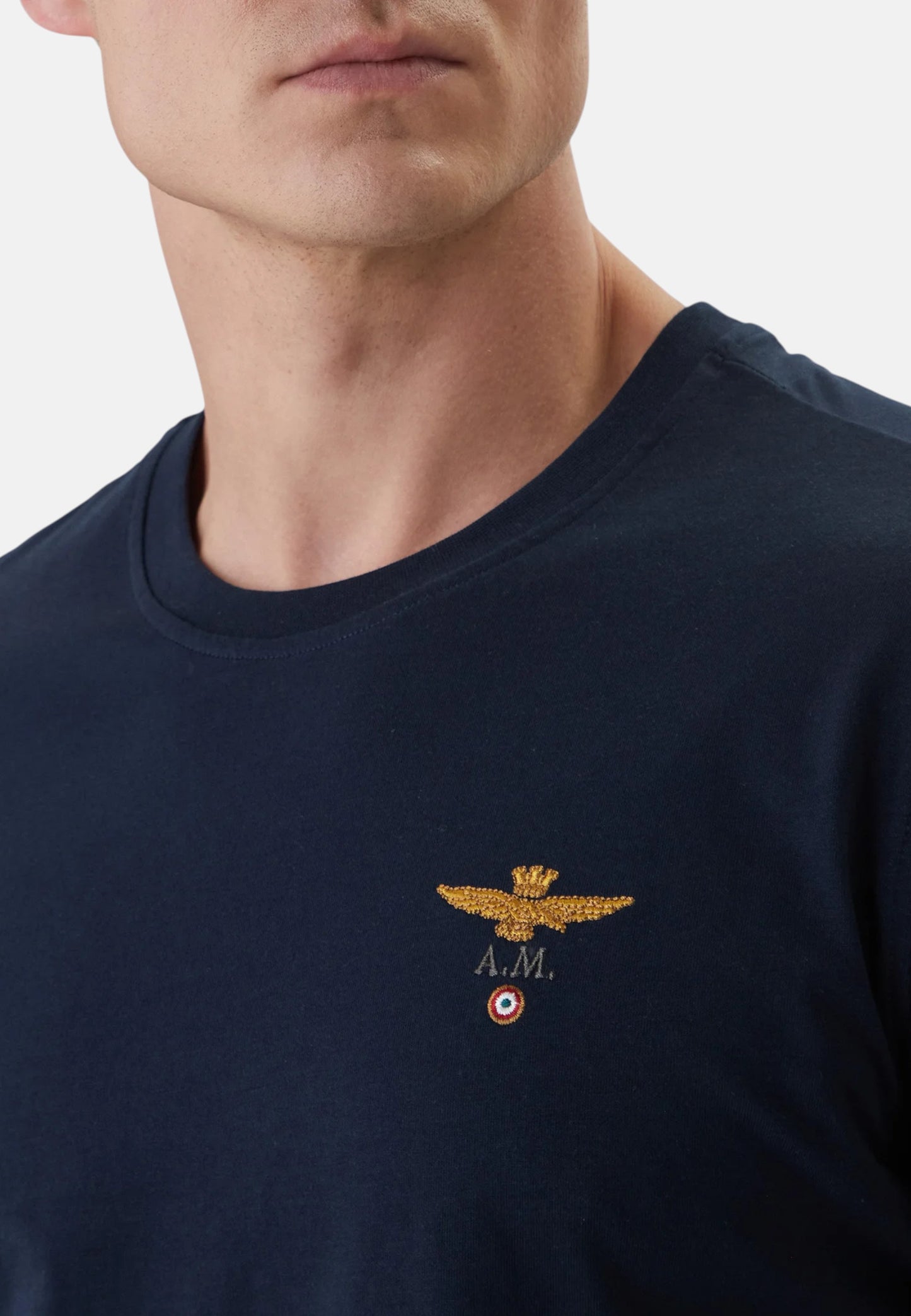 T-Shirt Manica Corta Uomo Aeronautica Militare Basic  261TS1580UJ00372