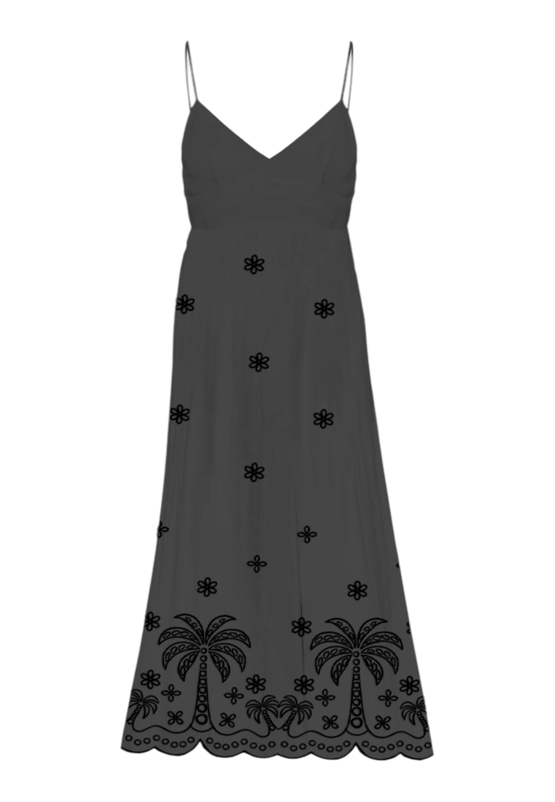 Vestito Midi Donna Mc2 Saint Barth Sangallo Palms Embry Guadalupe GUA0001