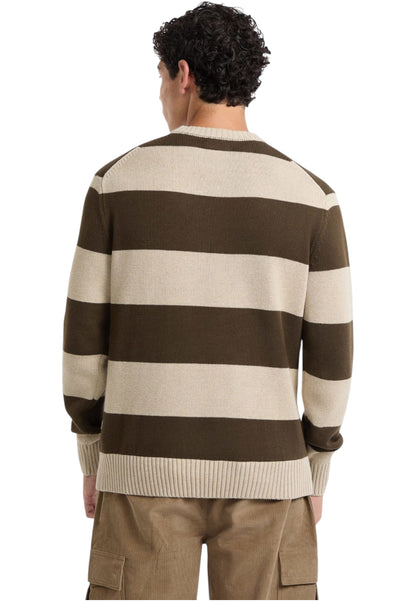 Maglione A Girocollo Uomo Guess  Gj Striped M4BR37Z3HM1