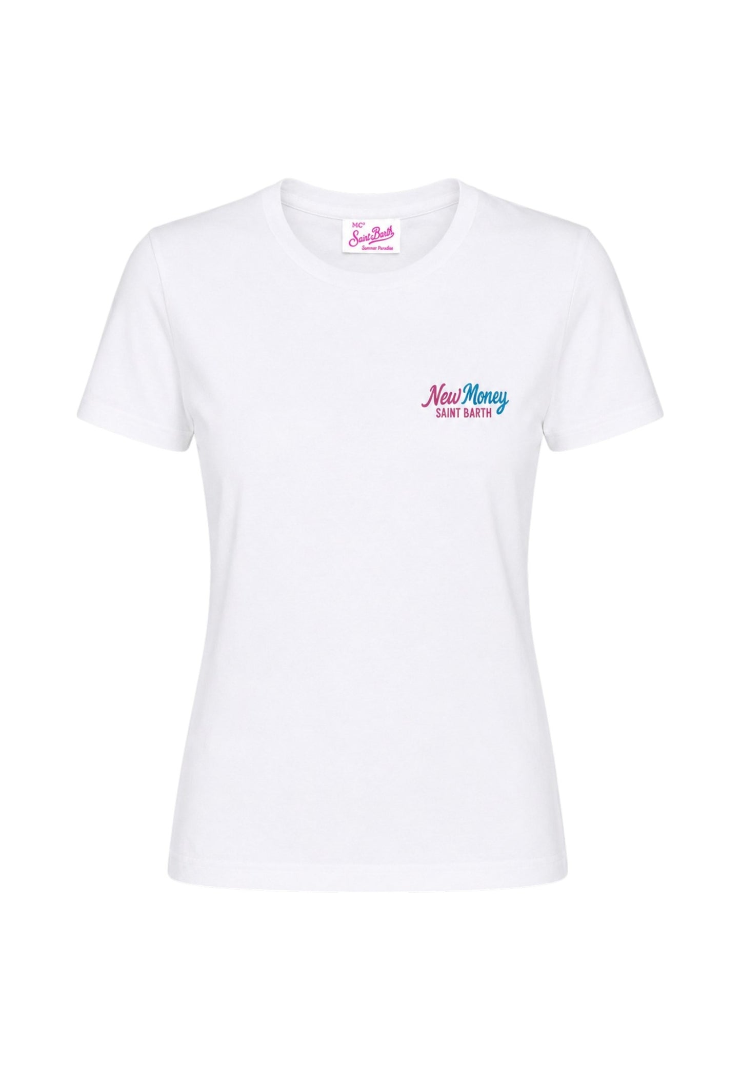 T-Shirt Manica Corta Donna Mc2 Saint Barth New Money Woman Emilie EMI0001