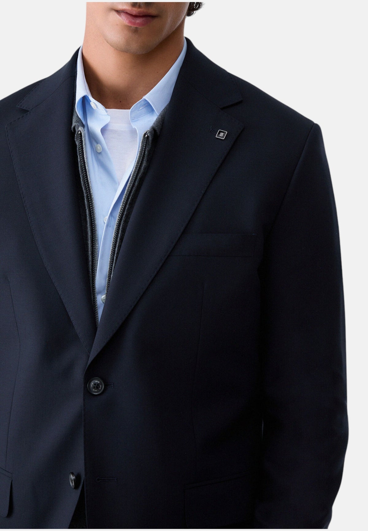 Giacca Blazer Uomo Liu Jo Monopetto In Misto Lana  QXX129T219A