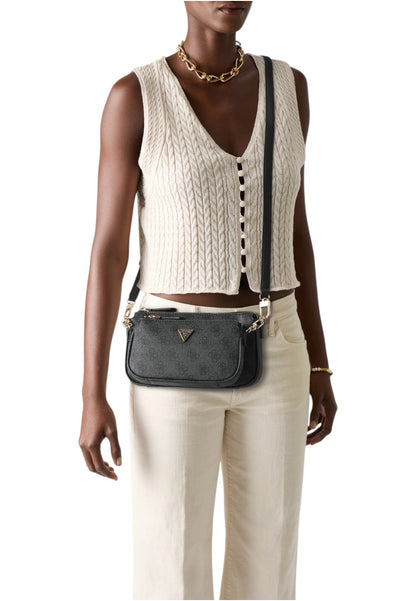 Borsa A Tracolla Donna Guess Double Pouch Crossbody Noelle Ii HWBG9672710