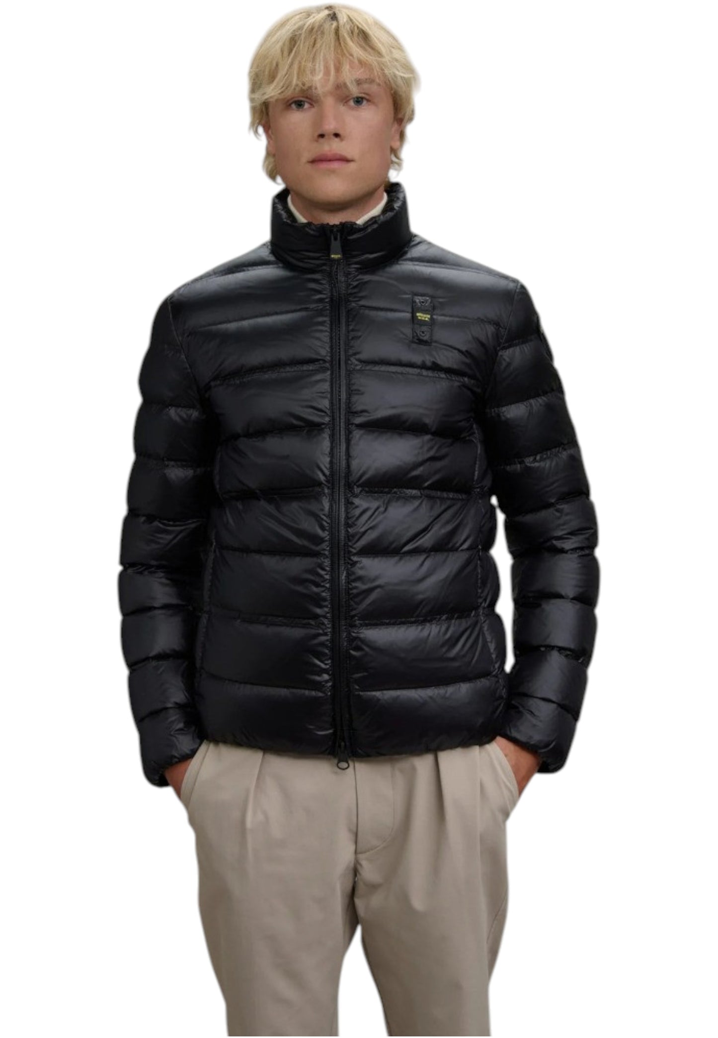 Piumino Corto Uomo Blauer  Belmont 25WBLUC03090