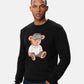 Maglione A Girocollo Uomo Guess Motivo orsetto Navin M6BR42Z1604