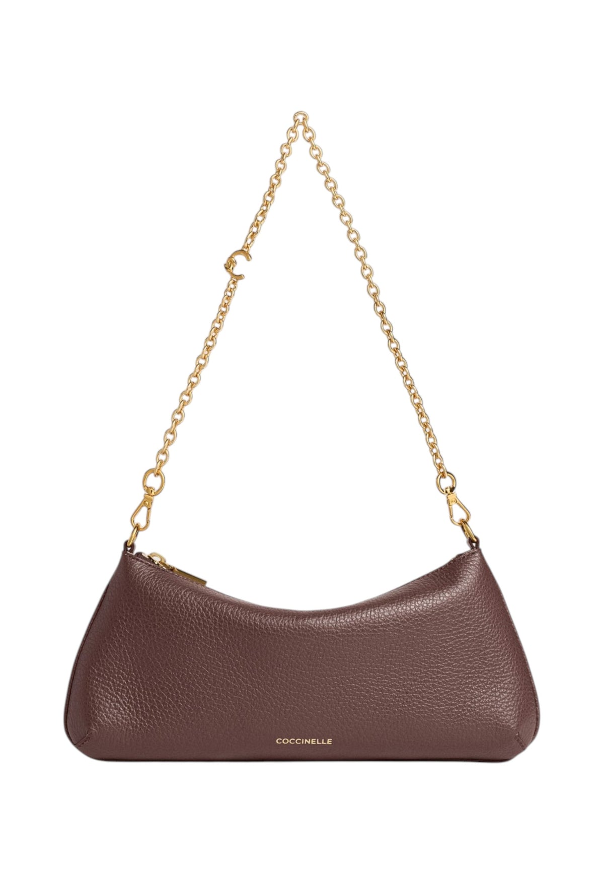 Borsa A Tracolla Donna Coccinelle Mini Bag, Pelle con grana, Con catena C-Me Chain E5VG5520101