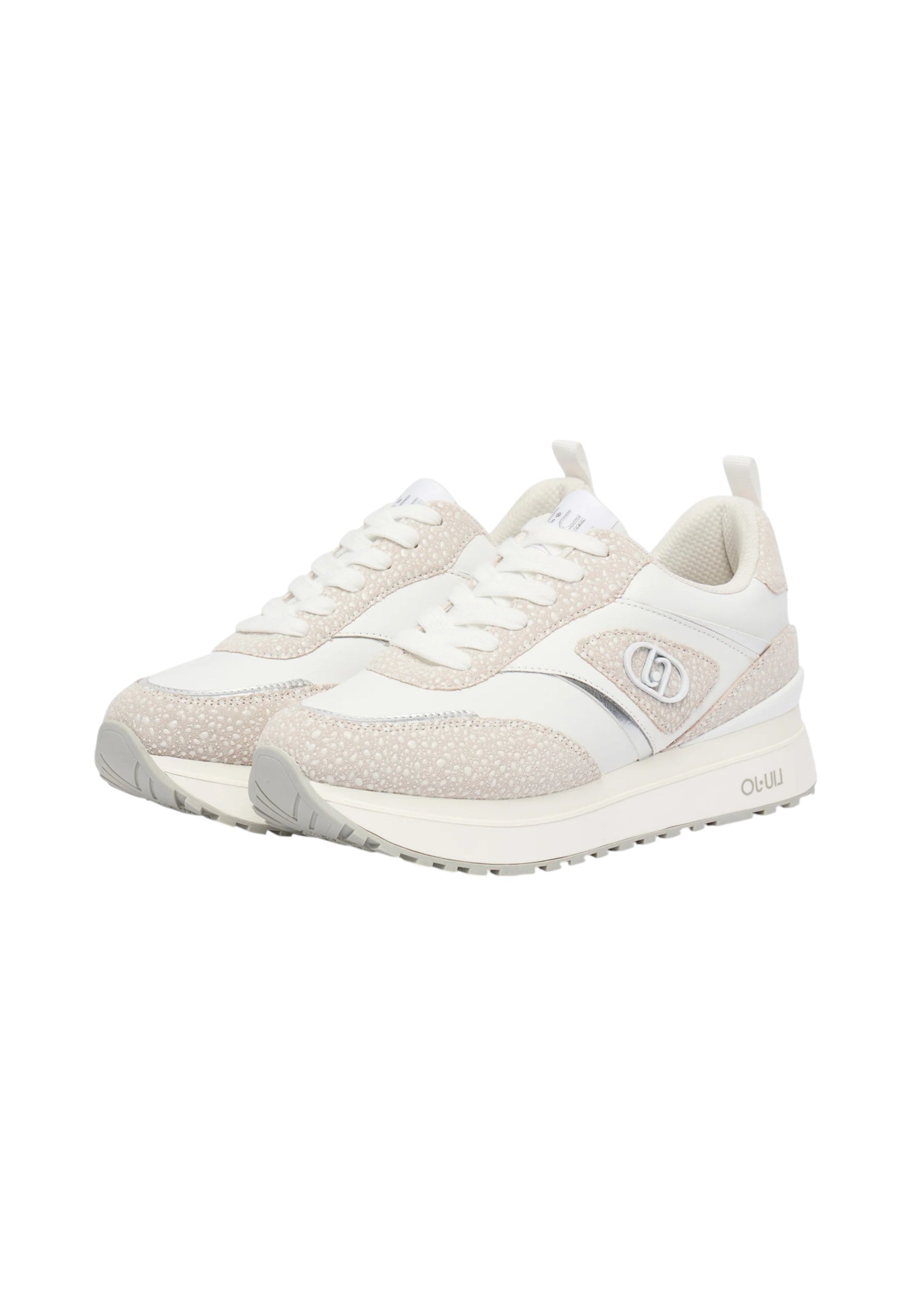 Sneakers Basse Donna Liu Jo In Pelle Stampata Liu Jo Maxi Wonder 97 BA6007PX808