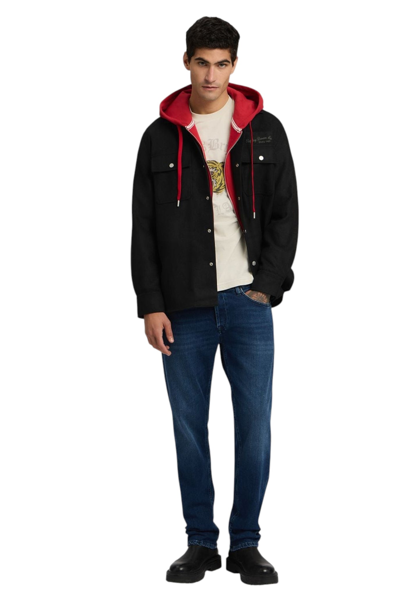 Giacca Invernale Uomo Replay In Misto Lana  M8496 .000.85344