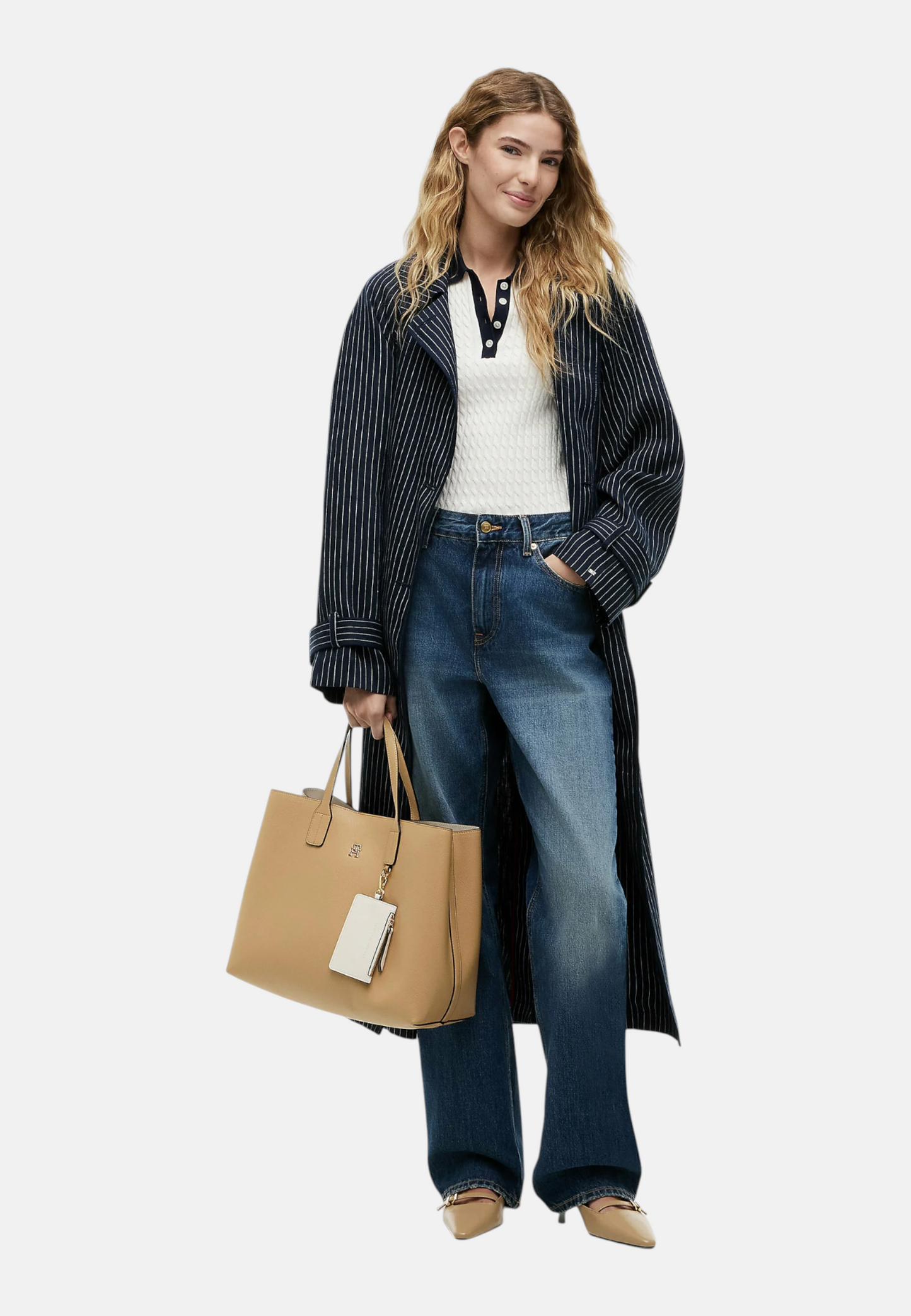 Borsa A Mano Donna Tommy Hilfiger Satchel Th Icon AW0AW18723