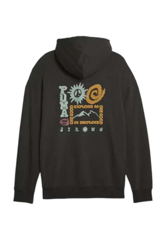 Felpa Con Cappuccio Uomo Puma   622985