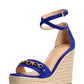 Sandali Con Zeppa Donna Guess   FL6WENSUE03