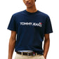 T-Shirt Manica Corta Uomo Tommy Jeans  Tjm Regular Badge Play DM0DM21585