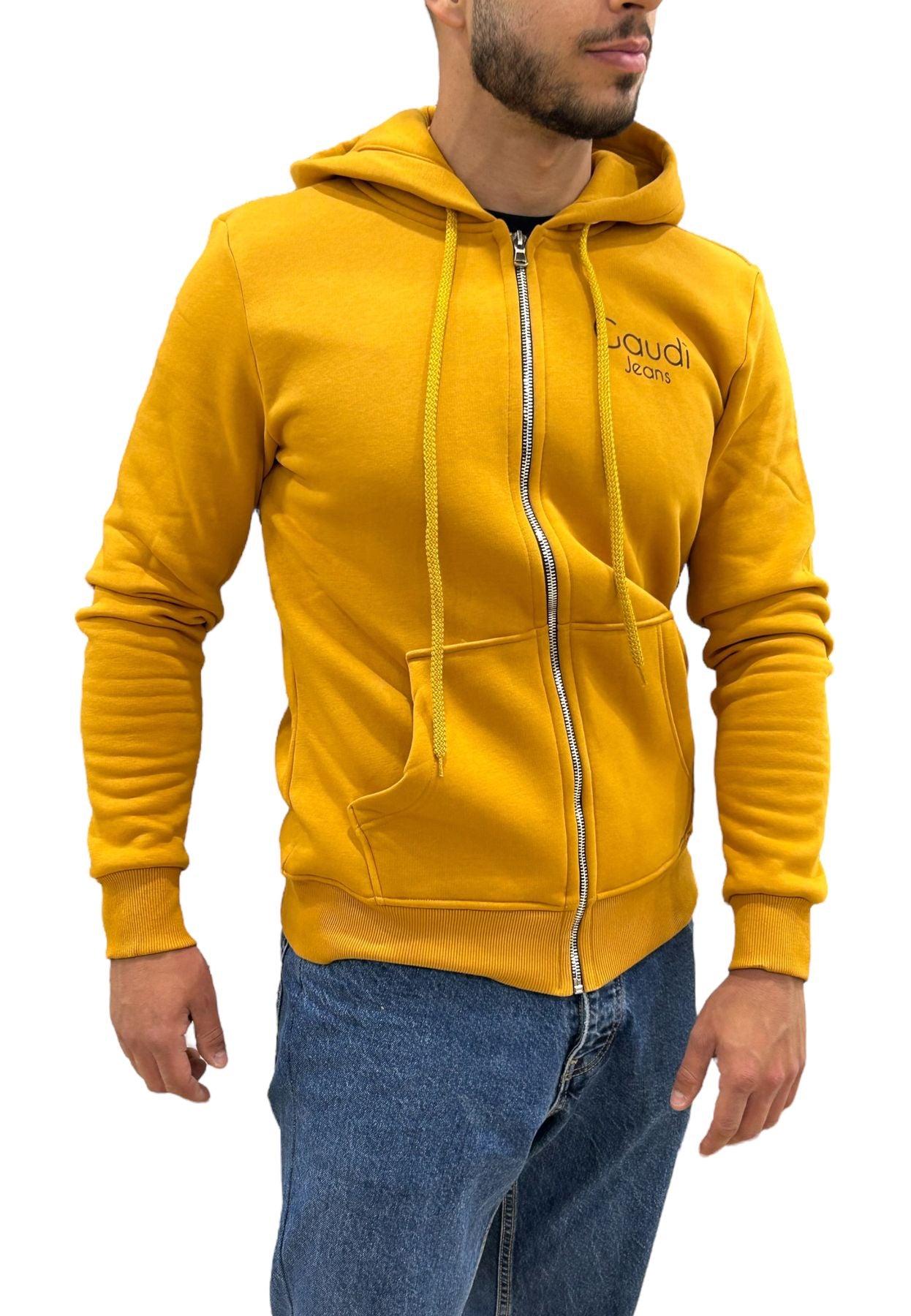 Felpa Con Cappuccio Uomo Gaudi Con Zip  321GU64021