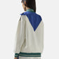 Felpa Con Zip Donna Gcds Color Block Track C1WEQE124C008