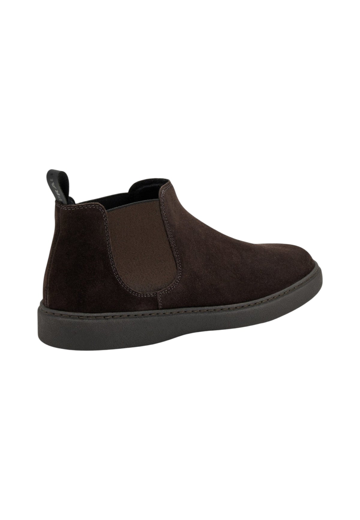 Stivaletti Chelsea Uomo Frau Pelle scamosciata, Elastici laterali, Pull-tab posteriore, Suola in gomma, Sottopiede estraibile, Made in Italy Waxy A19C6