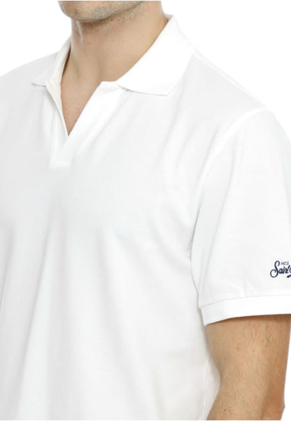 Polo Manica Corta Uomo Mc2 Saint Barth Piquet Charles