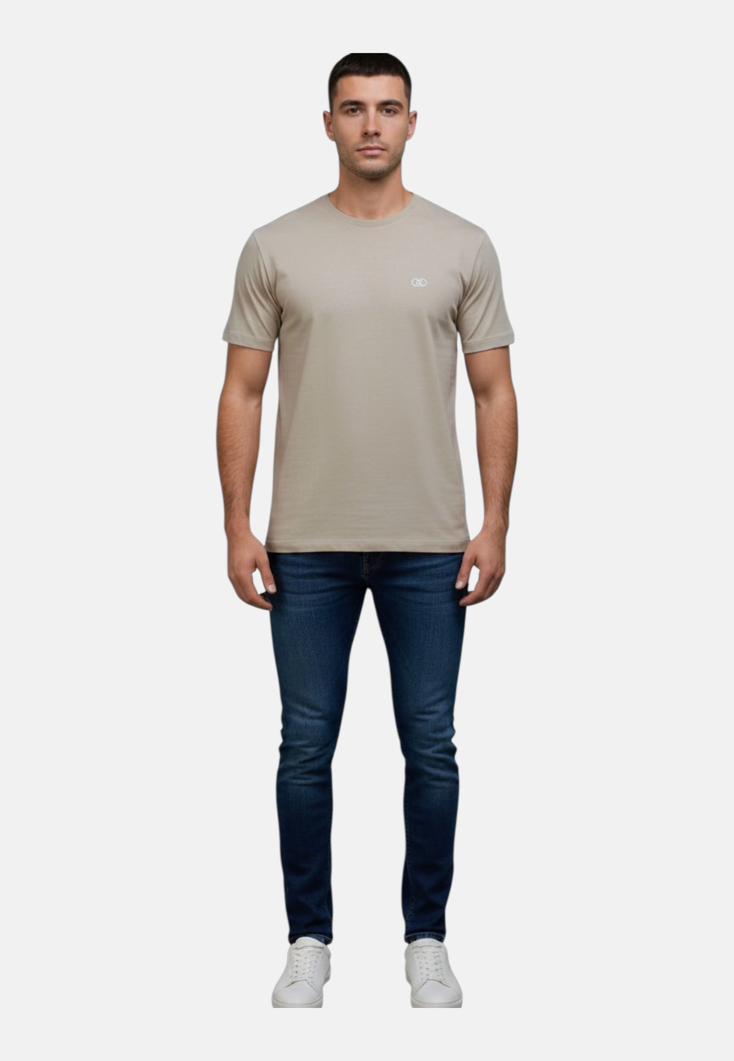 T-Shirt Manica Corta Uomo Liu Jo In Lyocell  QA6089J4805
