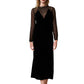 Vestito Lungo Donna Twinset Bi-Materiale  242TT2180