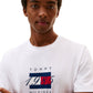 T-Shirt Manica Corta Uomo Tommy Hilfiger  Linear Flag Graphic MW0MW41338
