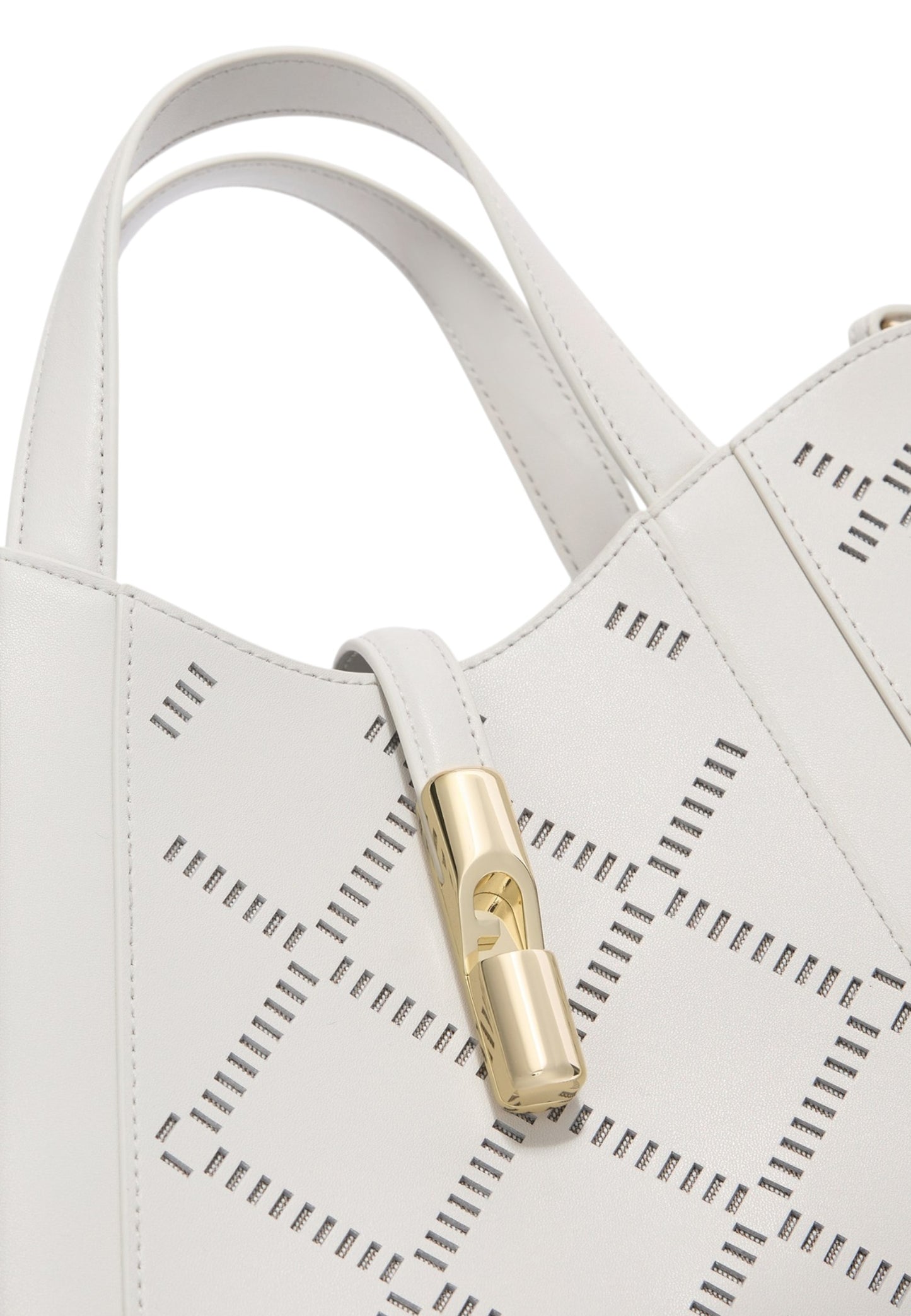 Borsa A Mano Donna Furla Tote Small Traforato Furla Goccia WB01789BX3947