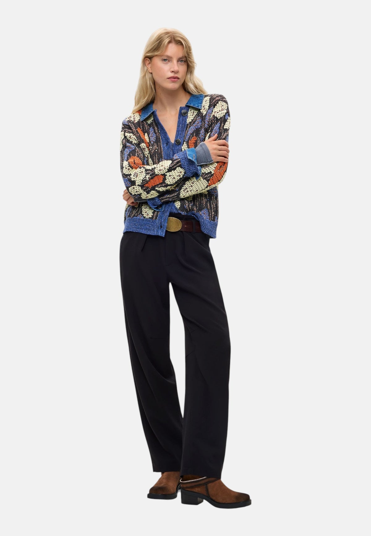 Maglione  Donna Desigual  Jers Vinil 26WWJF47