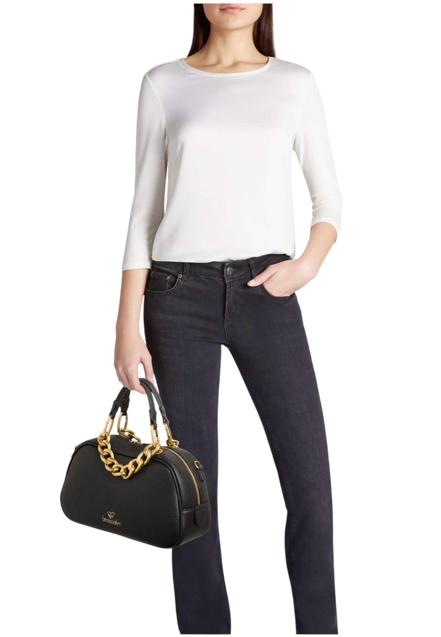 Borsa A Mano Donna Braccialini Bauletto Candy B18691YY